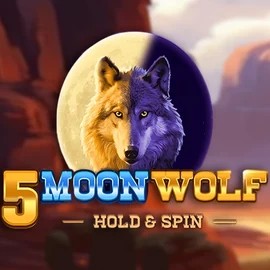 Official Slots logo: 5 Moon Wolf by Apparat Gaming at Trickz Casino