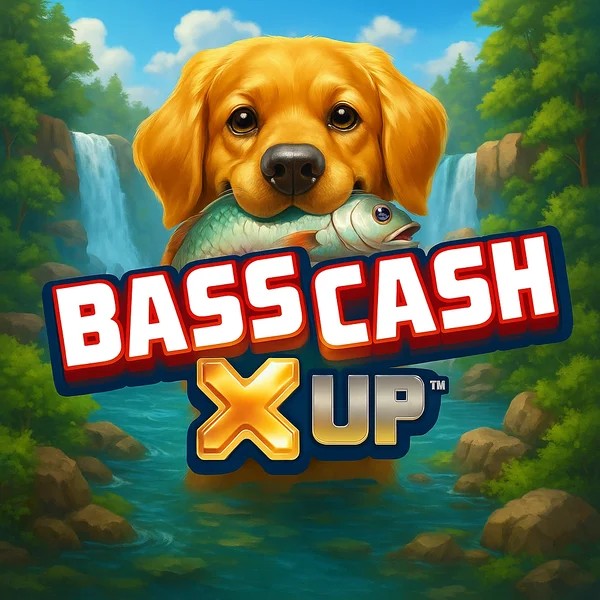 Bass Cash X UP slot visual from Alchemy Gaming available on trickzz.com