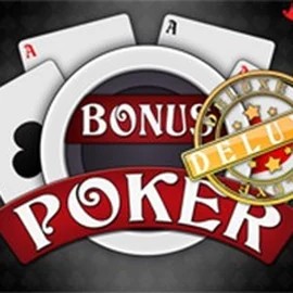 Bonus Poker Deluxe - 3 Hands logo by RTG (Reel Time Gaming) Trickz Casino