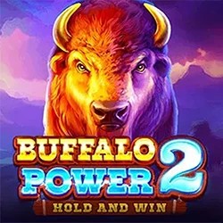 Buffalo Power 2: Hold and Win slot visual from Playson available on trickzz.com