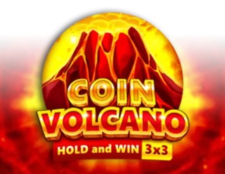 Official Slots logo: Coin Volcano by 3 Oaks Gaming at Trickz Casino