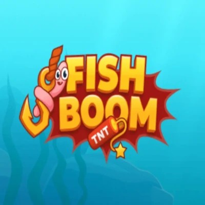 Fish Boom logo – Casino Games by InOut at Trickz Casino