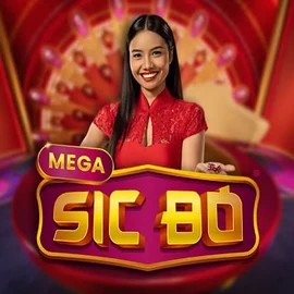 Mega Sic Bo online game logo by Pragmatic Play on trickzz.com