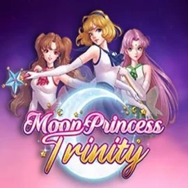 Moon Princess Trinity slot logo by Play'n GO at Trickz Casino