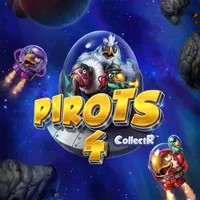 Pirots 4 slot logo by ELK Studios at Trickz Casino