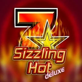 Sizzling Hot Deluxe logo – Slots by Novomatic at Trickz Casino