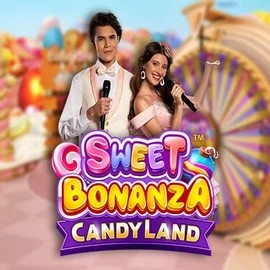 Sweet Bonanza Candy Land Live by Pragmatic Play, showcased at trickzz.com – game logo