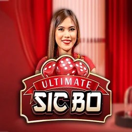 Ultimate Sic Bo online game logo by Ezugi on trickzz.com